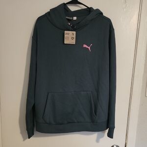 Puma Blue Hoodie Sweater